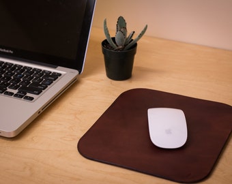 Leather Mouse Pad (Mahogany)
