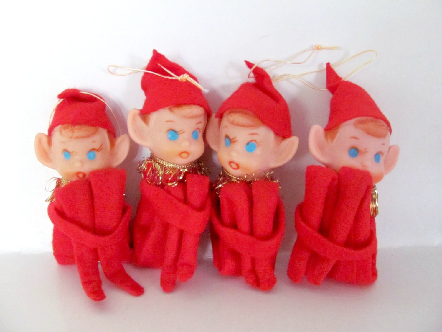 vintage knee hugger elf ornaments 1960 s by thirstyowlvintage vintage knee hugger elf ornaments 1960 s by thirstyowlvintage