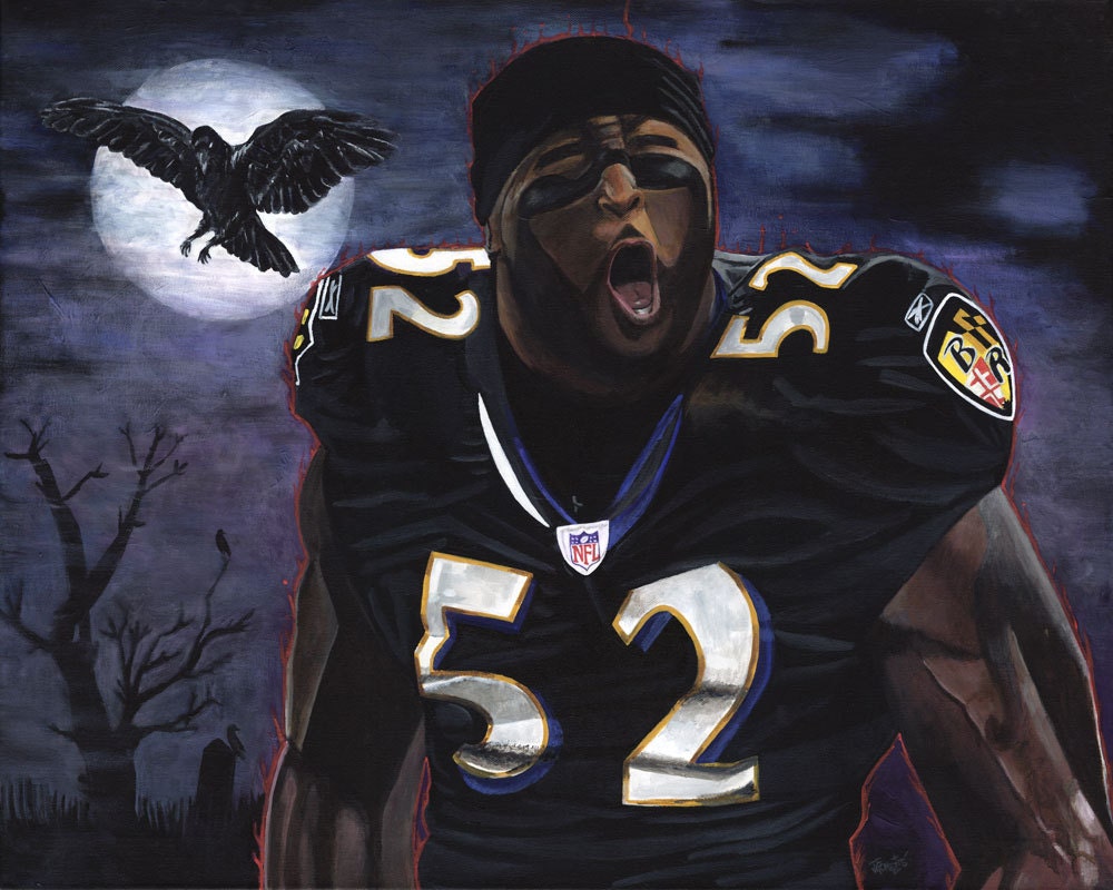 Popular items for ray lewis on Etsy  