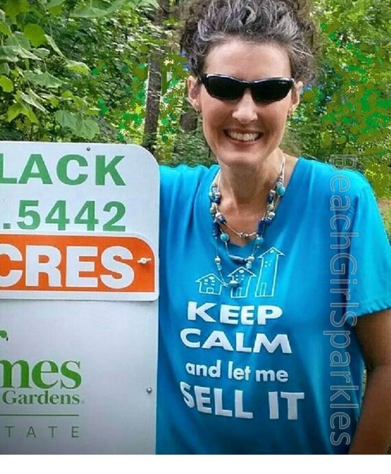 Items similar to Personalized IronOn Keep Calm and Let Me Sell It