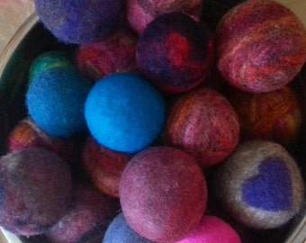Wool Dryer Balls - Set of Three dryerballs