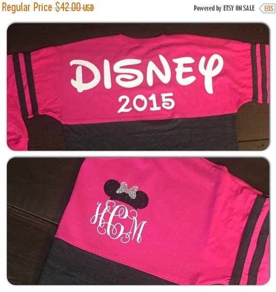 pink disney spirit jersey