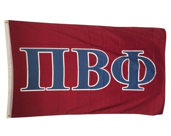 Pi Beta Phi Letter Sorority Flag