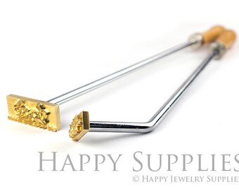 Custom Wood / Leather / Food Branding Iron with Wooden Handle