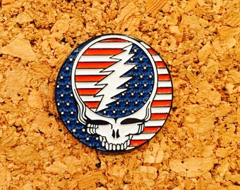 10 pack of 50th grateful dead pin