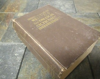 1944 WEBSTER'S New AMERICAN DICTIONARY * 1944 books Inc. **