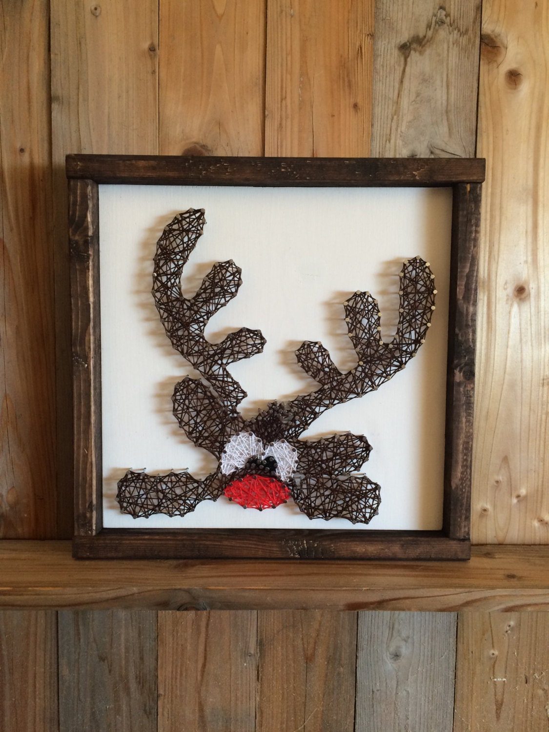 Reindeer String Art Christmas Decorations String Art