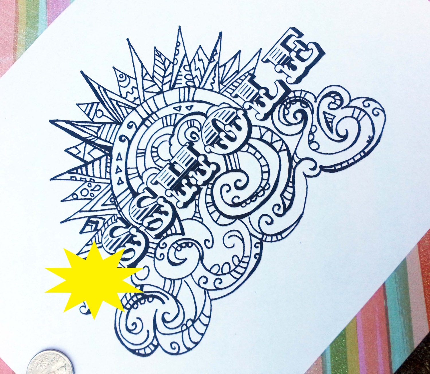Swear Word Coloring Book Pages AHole Curse