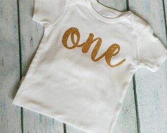 First Birthday Outfit / One Bodysuit / Birthday Tshirt / First Birthday / Birthday Shirt / First Birthday Shirt / second birthday shirt