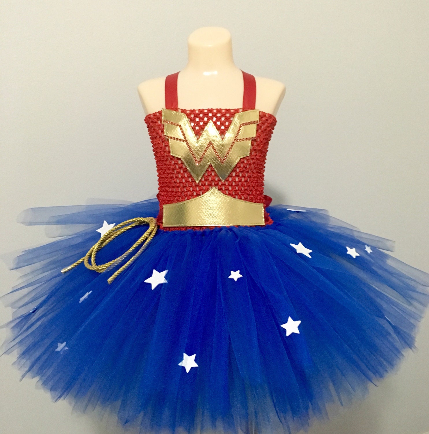 Wonder Woman costume/ Wonder Woman tutu dress/ Wonder Woman