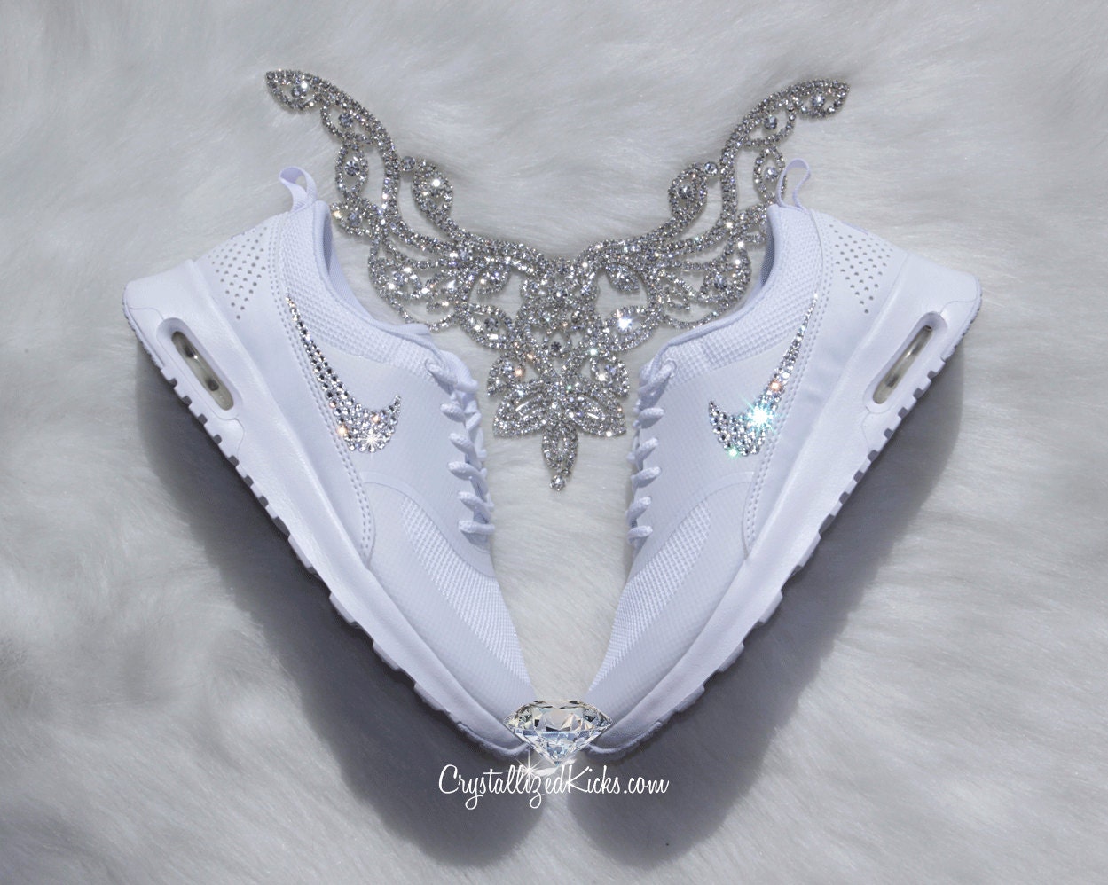 Bling Nike Air Max Thea Made with SWAROVSKI® Crystals