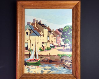 Paint By Number - Mid-Century Wall Art - Folk Art