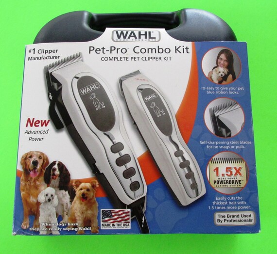 WAHL Pet Grooming Kit by CraftyRedesigns on Etsy