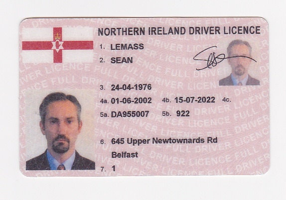 driving licence ireland