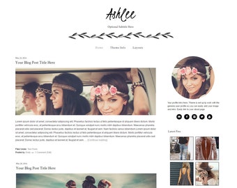 Wordpress Theme - Black and White Theme - Feminine Wordpress Theme - Mobile Responsive - Genesis - Instant Download