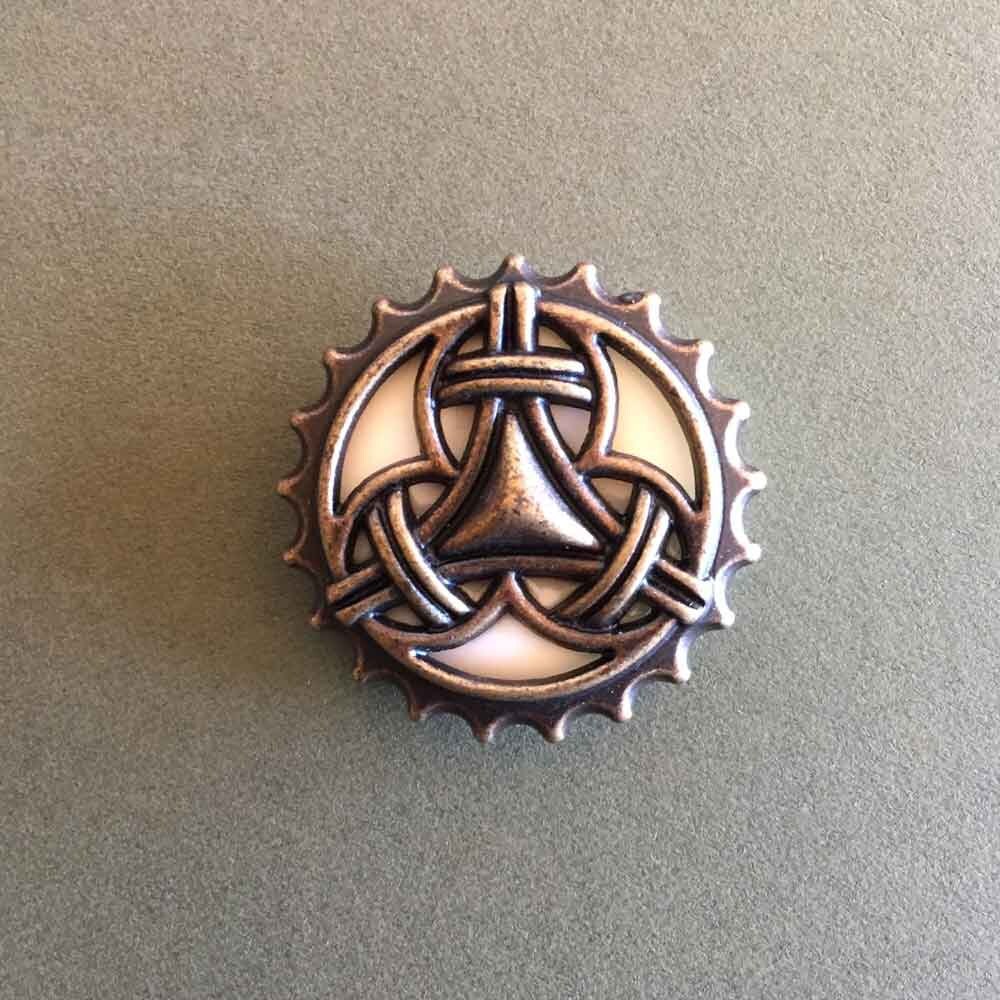 Celtic Knot Pin Hat Pin Unique Steampunk Pin Celtic