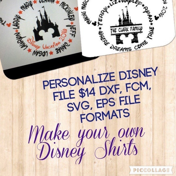 Download DIY Family Disney Shirts SVG DXF eps Make by MyPurpleGiraffeShop
