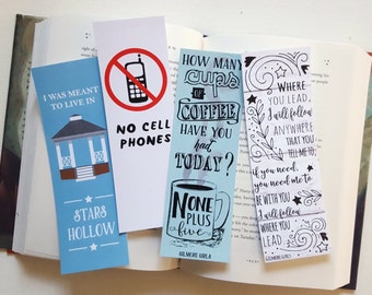 Printable bookmarks | Etsy