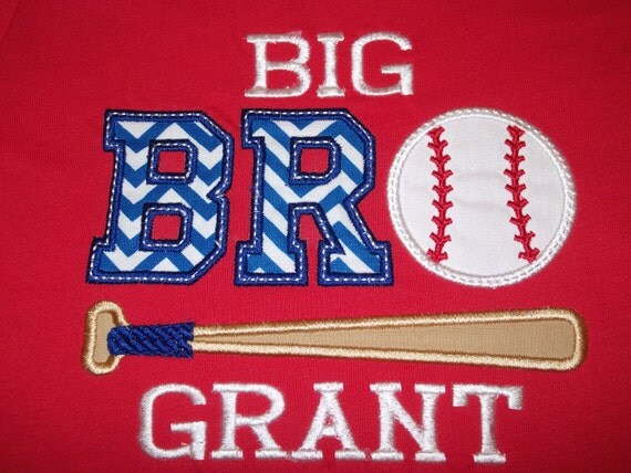 baseball big brother shirt