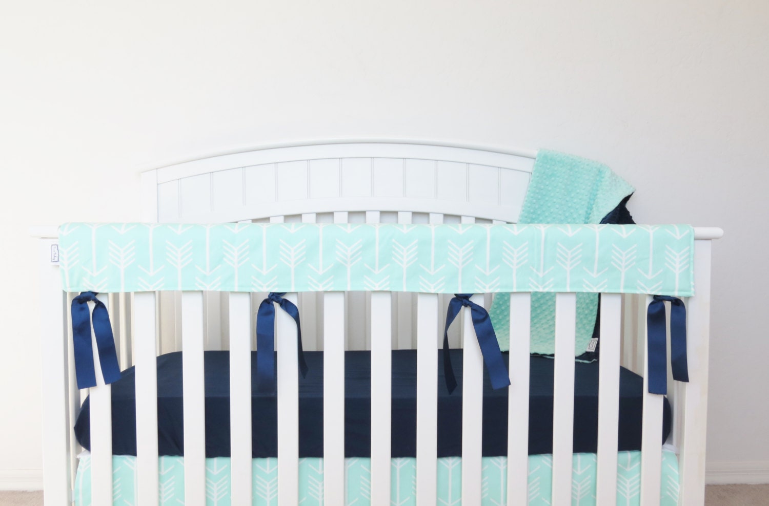 Crib Teething Rail Guard SHORT RAILS Arrow Crib Teething