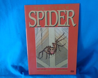 vintage 1990 The Little Spider book by Margaret Beames