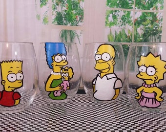 Bart simpson glasses | Etsy