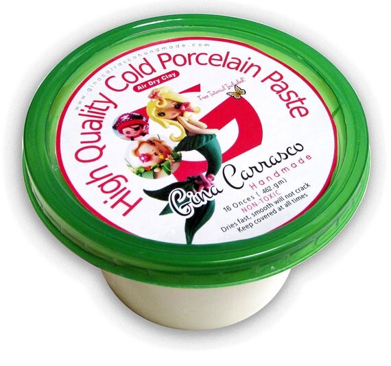 Cold Porcelain Clay Air Dry Clay Porcelana fria modelling