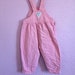 Vintage Pink Striped Overalls. Vintage OshKosh Overalls. Pink and White Striped Overalls. Pink OshKosh Overalls. Classic Overalls. 18-24 m