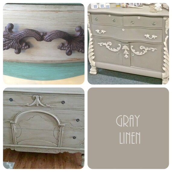 Wise Owl Chalk Synthesis Paint Gray Linen Pint