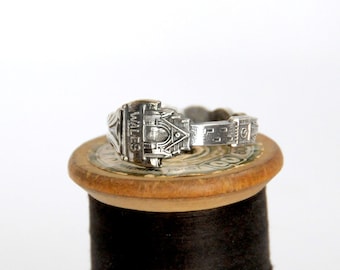 wales ring,welsh ring, spoon ring, UK ring