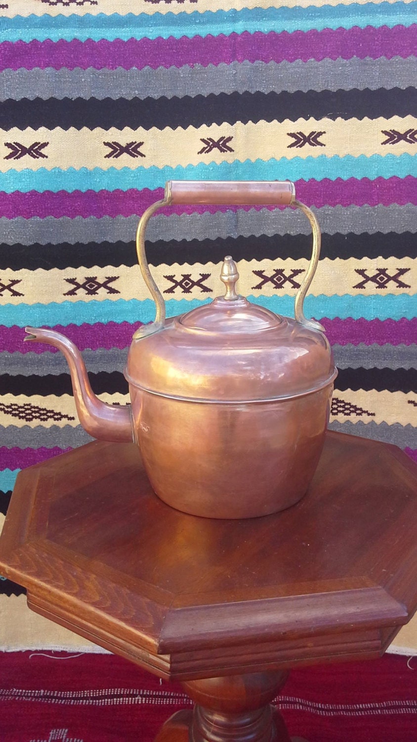 Sale Moroccan vintage Copper Brass teapot kettle