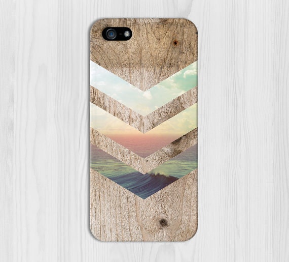 California Skies Ocean Wood Phone Case, iPhone 7, iPhone 7 Plus, Rubber iPhone Case, Galaxy S7 Samsung Galaxy Case Note 7 Nature CASE ESCAPE