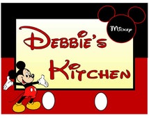 Unique mickey mouse kitchen related items | Etsy