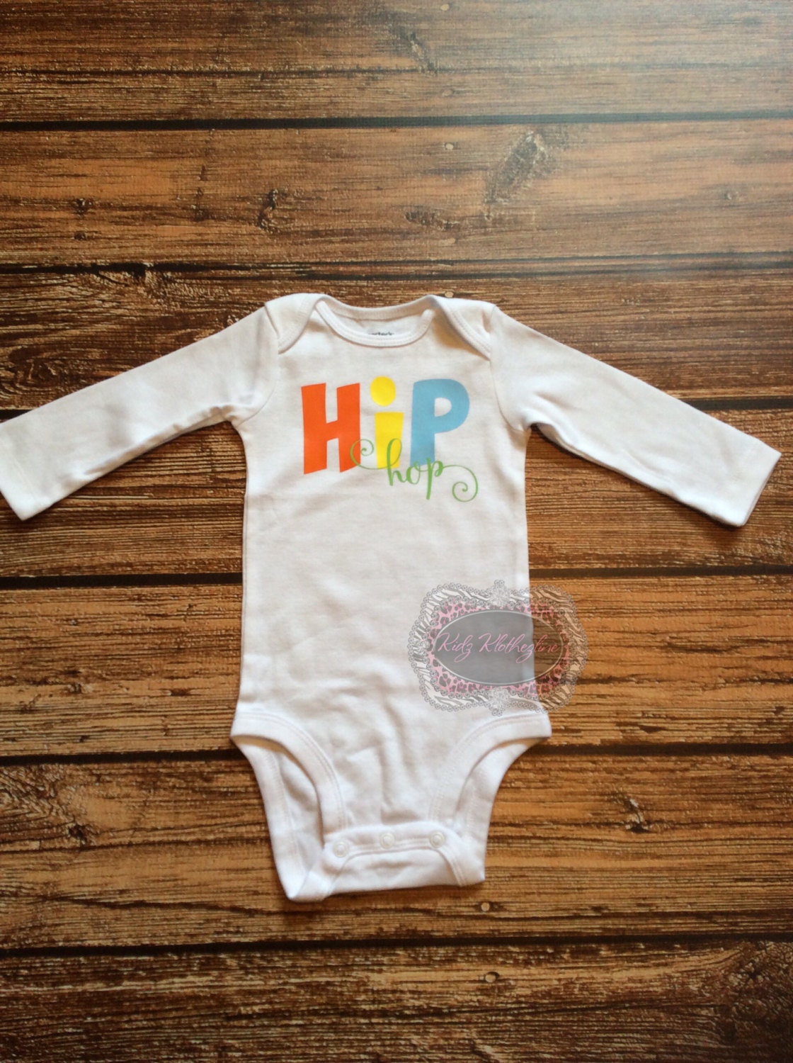 Easter Baby Boy Onesie Baby Girl Onesie HIP Hop Onesie Funny