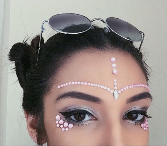 etsy sheet sticker PixieLust Bindi Gem Stickers Face Jewels Jewelry Body