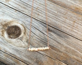 Stellar Rose Silver and pewter necklace 67047