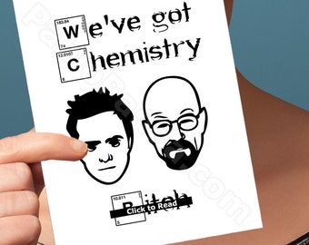 Breaking Bad | Anniversary Card | Walter White Heisenberg Funny Birthday Card Girlfriend Jesse Pinkman Fiance Birthday Card Husband Wife