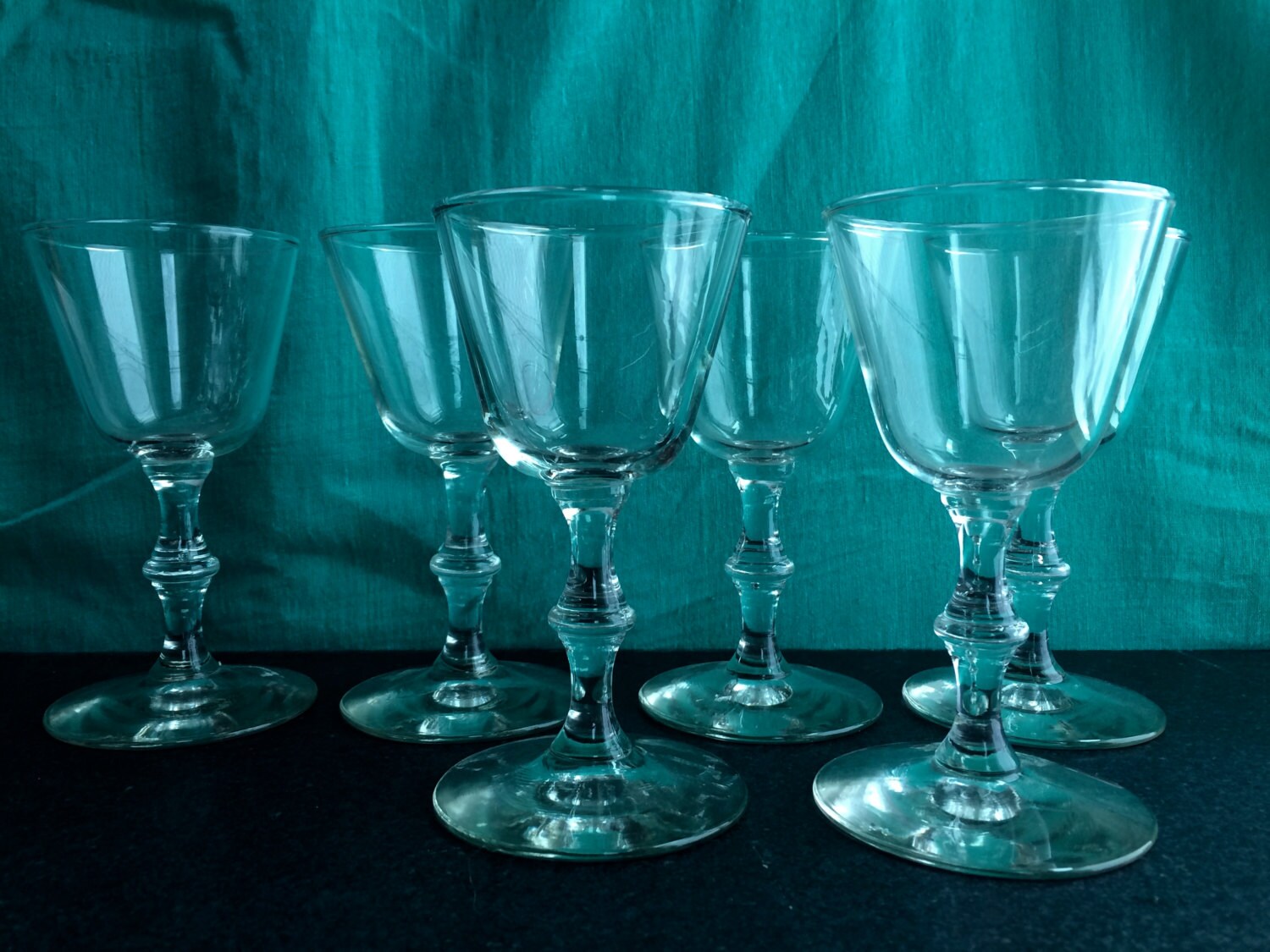 Two Vintage Cocktail Glasses Libbey