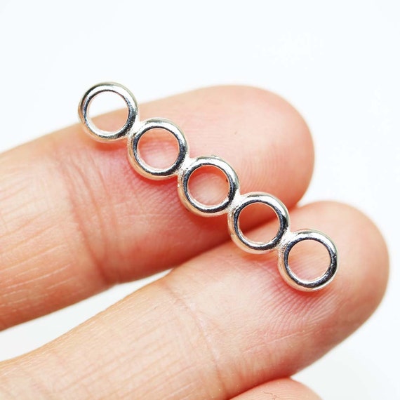 2PCs 925 sterling silver Jewellery Findings 5strand by accbead