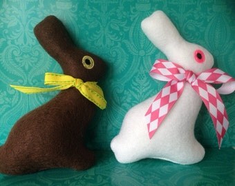 stuffed bunny that smells like chocolate