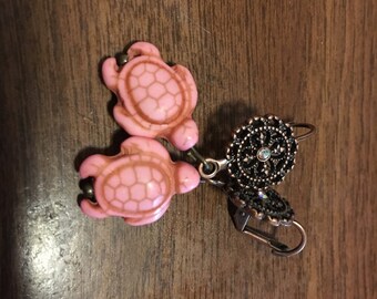 Premium Girls Turtle Tower Clip Art & Vectors Pink Turtles