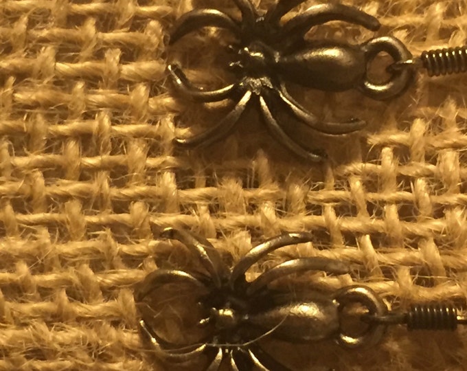 Spider earrings