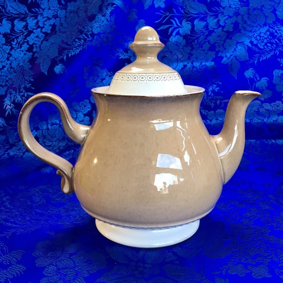 8 cup Denby Seville Stoneware Teapot England by Beautalicious