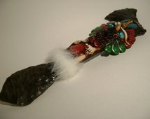 aztek obsidian sword