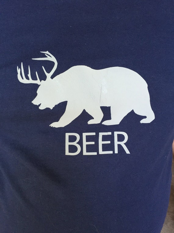 BEER bear deer svg png jpg digital file from FancyAndFunFamily on Etsy
