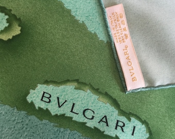 Vintage Bvlgari Scarf - never used in original box