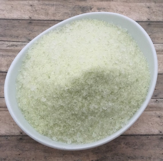 16 Oz Eucalyptus & Tea Tree Oil Bath salt by ShimmeringSuds