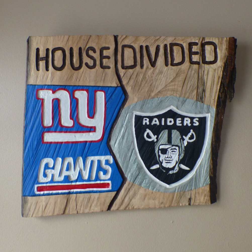 House Divided Sign custom house divided NFL sign NBA sign