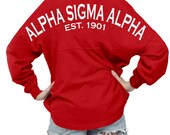 alpha sigma alpha spirit jersey