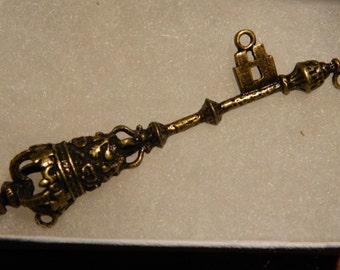 Bronze Scepter Pendant
